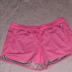 Danskin light pink gym shorts.